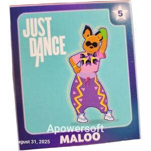 2024 McDonald's Toy #5 Just Dance Maloo